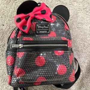 Disney Minnie Mouse Polka Dot Sequin Bag